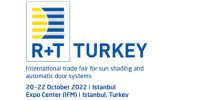 R+T Turkiye - International Trade Fair for Sun Shading and Automatic Door Systems İstanbul 2027